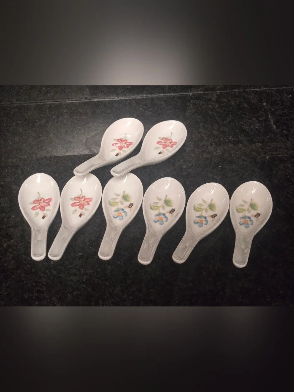 Lenox Butterfly Meadow Soup Spoon Set Of 8